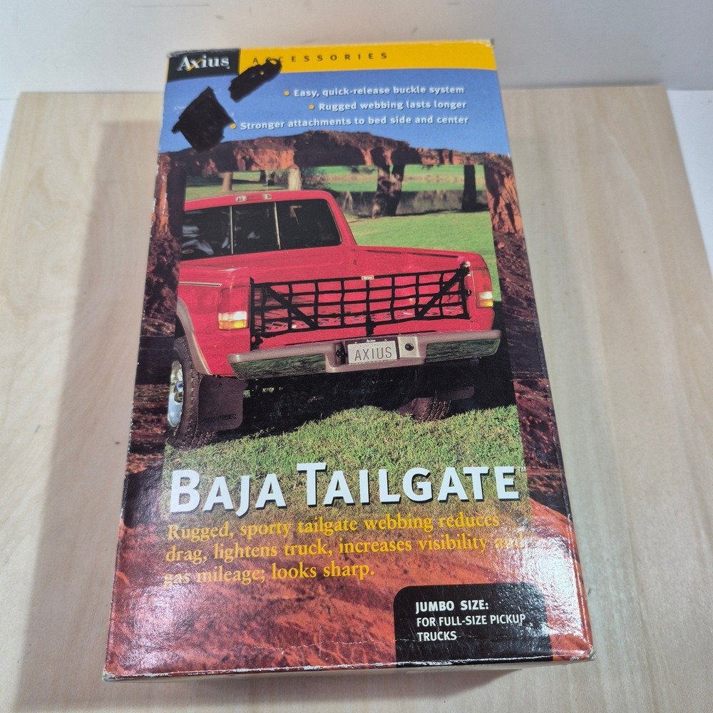 Axius Baja Tailgate Rugged Sporty Webbing For Full Size Pickup Trucks‎